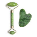 Rolo Pedra de Jade Placa Gua Sha Massagem Facial Anti Rugas Rolinho Jade Original Variações
