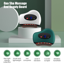 Massageador Elétrico Guasha De Pedra Aquecedor Vibração De Aquecimento De Pedras De Pescoço Ferramenta De Remoção De Rugas
