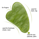 Kit Rolo de Jade + Gua Sha – Massagem Facial Anti-Rugas