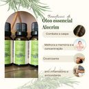 KIT LAVANDA + MELALEUCA + ALECRIM ÓLEO ESSENCIAL PURO GOTEJADOR