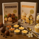 Velas Aromáticas Aura 6 unidades - Importada da Polônia