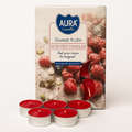 Velas Aromáticas Aura 6 Unidades – Importadas da Polônia | Relaxamento e Aromaterapia