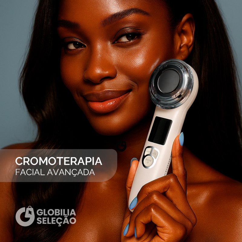 Dispositivo fotônico beleza lifting limpeza fria quente microcorrente EMS acne e redução de rugas massagem firmadora