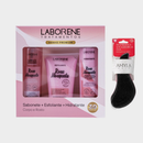 Kit Banho Premium Laborene Melancia – Sabonete + Esfoliante + Hidratante + Escova Mágica