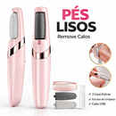 Pés Lisos em Minutos – Lixador de Pé Elétrico Removedor de Calos Profissional