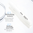 Sérum Roll-On para Olhos 15ml - Reduz Olheiras e Rugas , Design Gelado para Bolsas e Inchaço, Suave para Pele Sensível