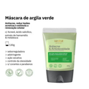 Máscara Facial de Argila Labotrat 130g Clareadora Purificante Antioleosidade Esfoliante