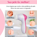 GUI ANA Escova Facial Elétrica Esfoliante Massageadora 5/1 Portátil PRONTA ENTREGA