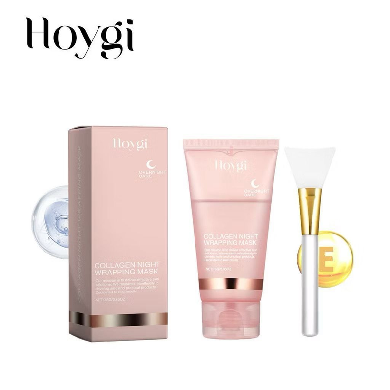 Máscara de Colágeno Noturna Coreana - Rejuvenesce, Hidrata e Ilumina! Aumenta a Elasticidade